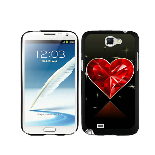 Valentine Diamond Samsung Galaxy Note 2 Cases DTR - Click Image to Close